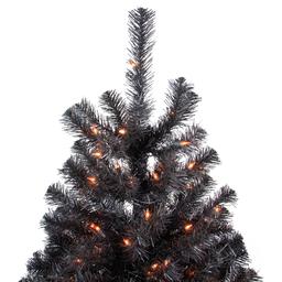 Northlight Seasonal 4ft. Orange Light Artificial Halloween Tree