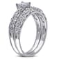Loveblooms™ White Gold 1/3ctw. Diamond Bridal Ring Set - image 2