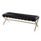 Southern Enterprises Clairvoix Faux Leather Bench - image 3