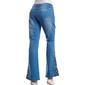 Womens Angels of Difference Floral Embroidery Midrise Jeans - image 2