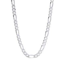 22in. Flat Figaro Chain Necklace