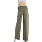 Womens Maternity Zoe + Phoebe Over The Belly Solid Studded Jeans - image 3