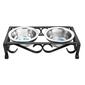 Indipets Wrought Iron Elevated Feeder - image 2