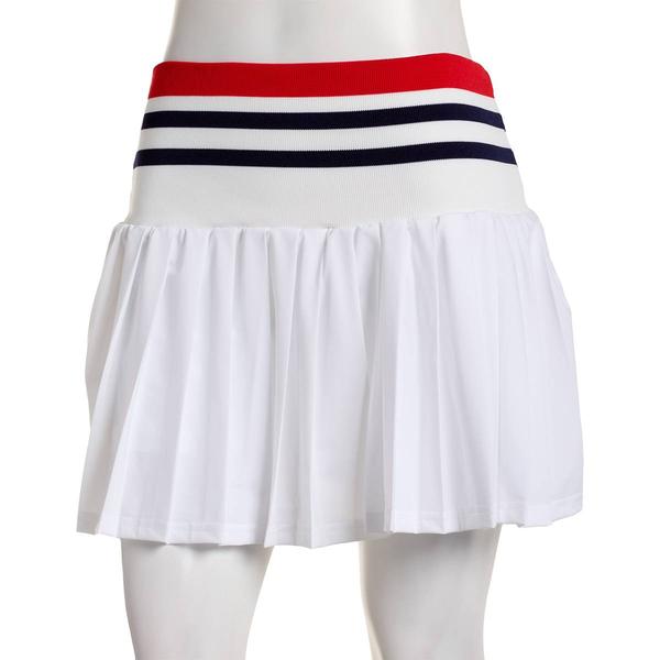 Juniors Jolie & Joy Pleated Skort with Stripped Waistband