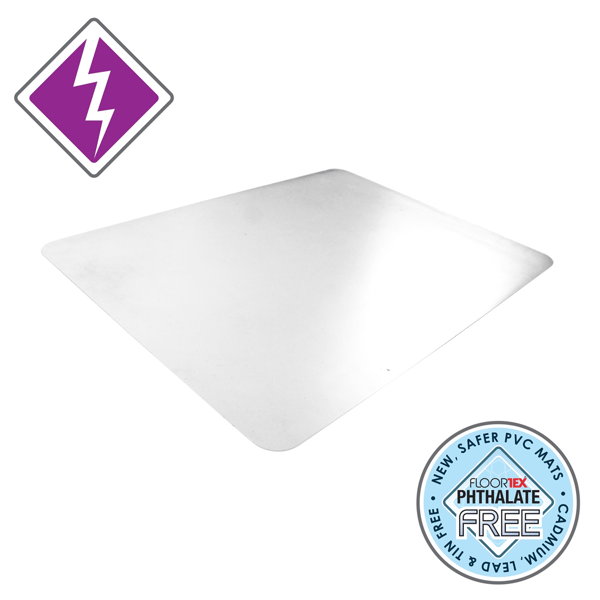 Floortex® Desktex® Vinyl Anti-Static Desk Pad