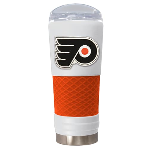 NHL Philadelphia Flyers DRAFT Powder Coated Steel Tumbler