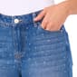 Womens Cece Rhinestone Embellishment Wide Leg Jeans - image 4