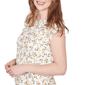 Womens Emaline Key Items Cap Sleeve Floral & Birds Blouse - image 4
