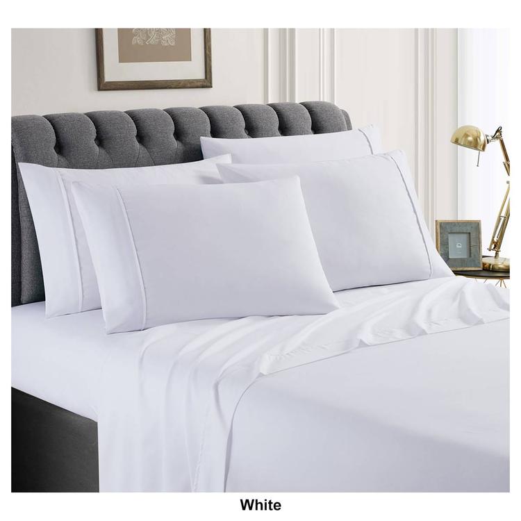 Spirit Linen Home™ Solid Microfiber Bonus Sheet Set
