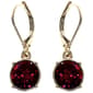 Gloria Vanderbilt Swarovski(R) Red Drop Earrings - image 1