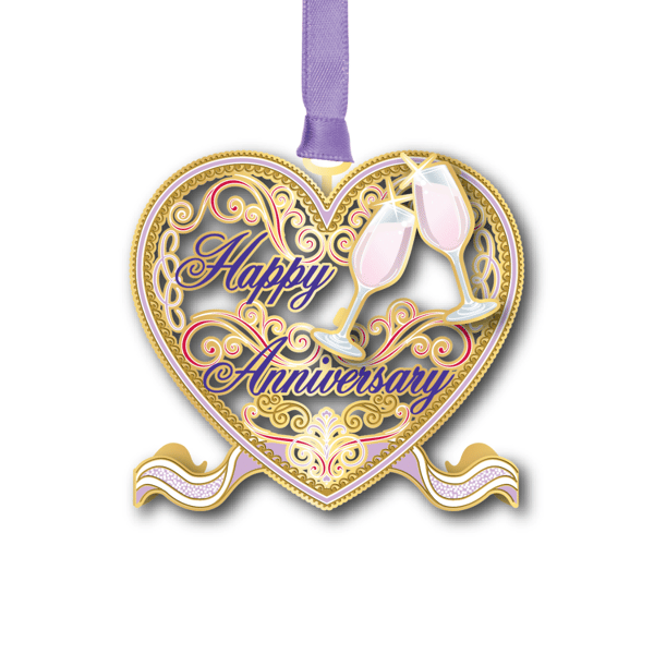 Beacon Design Happy Anniversary Ornament - image 