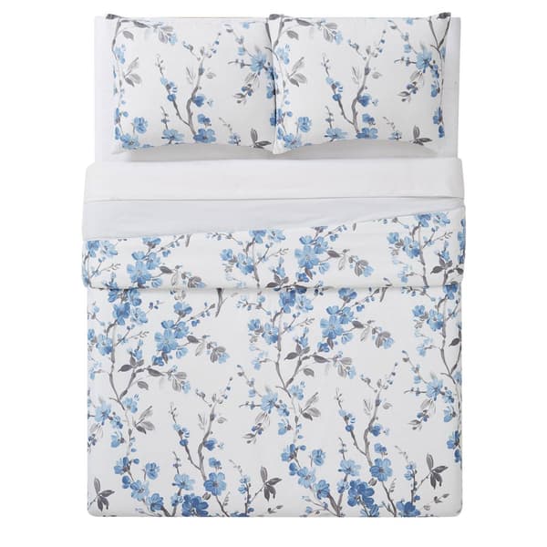 Cannon Kasumi Floral 3pc. Duvet Cover Set