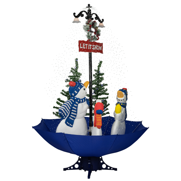 Northlight Musical Let it Snow Snowmen Christmas Décor