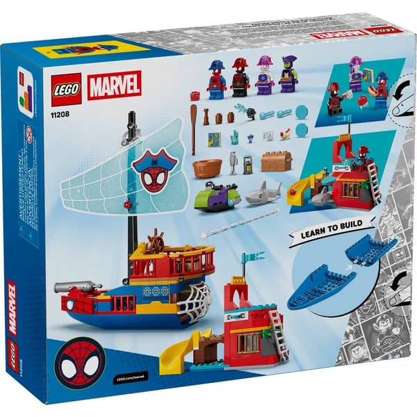 LEGO® Marvel Team Spidey Pirate Ship Building Kit
