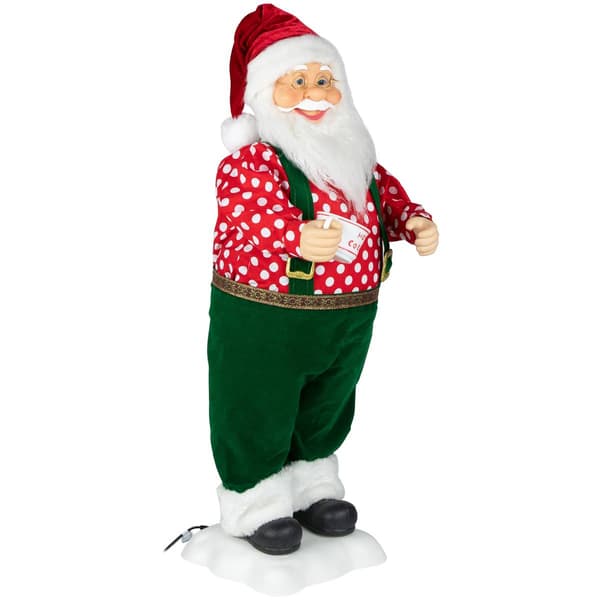 Northlight Seasonal 24in. Animated Santa Claus Christmas Figurine