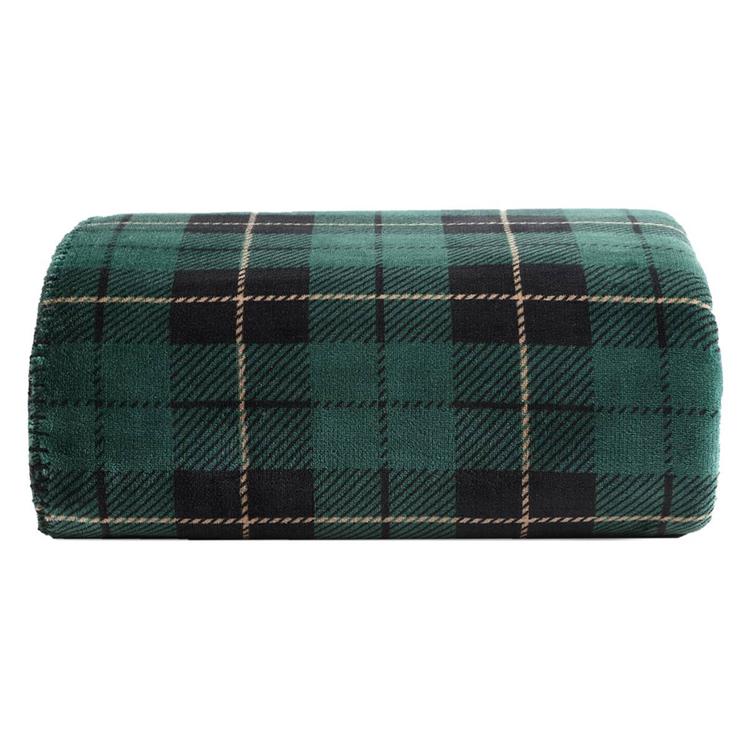Eddie Bauer Capitol Hill Plush-Fleece Reversible Throw