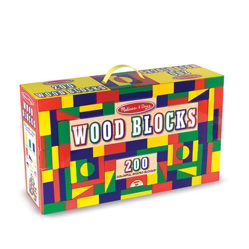 Melissa & Doug® 200pc. Wood Block Set