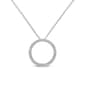 Diamond Classics&#40;tm&#41; 3/4ctw. Diamond Hoop Pendant - image 1