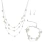 You''re Invited Pearl Strand Necklace/Earrings/Bracelet Set - image 1