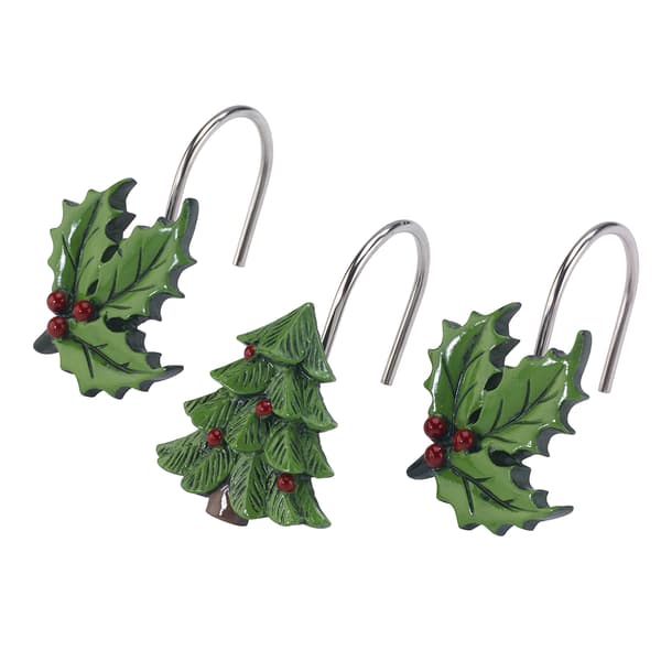 Spode&#40;R&#41; Tree Tartan Shower Hooks - image 