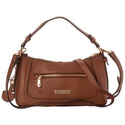 Adrienne Vittadini Monogram Mini Shoulder Bag