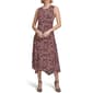 Womens Calvin Klein Sleeveless Textured Chicklet Print Dress - image 1