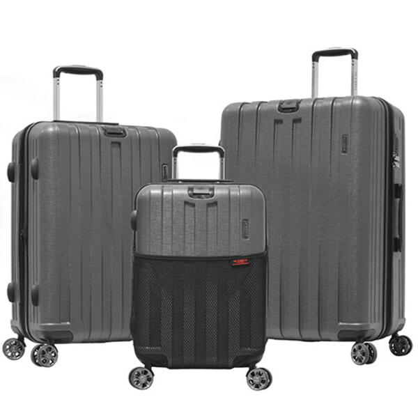 Olympia USA Sidewinder 3pc. Hardside Spinner Luggage Set - image 