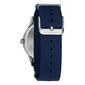 Mens Caravelle Blue & Olive Green Nylon Strap Watch - 43B160 - image 3
