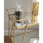 Linon Home Decor Ellie Gold Bar Cart - image 8