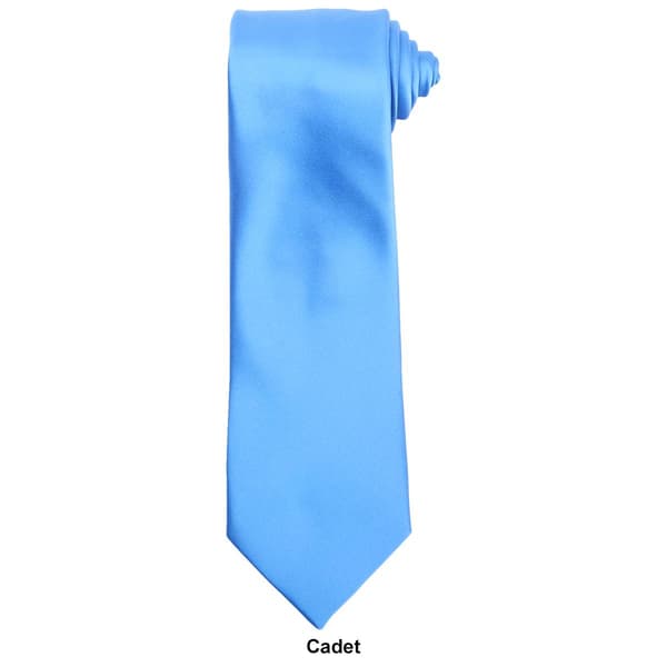 Mens John Henry&#174; Sateen Solid Tie