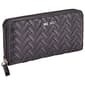 Womens Nine West Norah Woven Zip-Around Clutch Wallet - image 3
