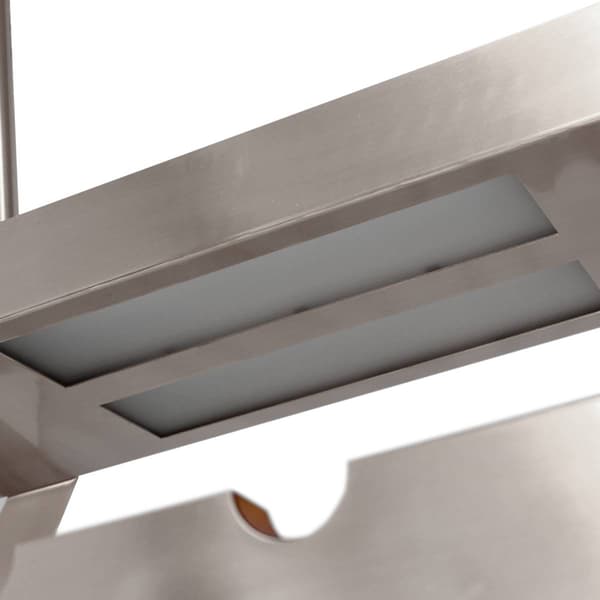 Elegant Designs 2 Light LED Overhead Wine Rack