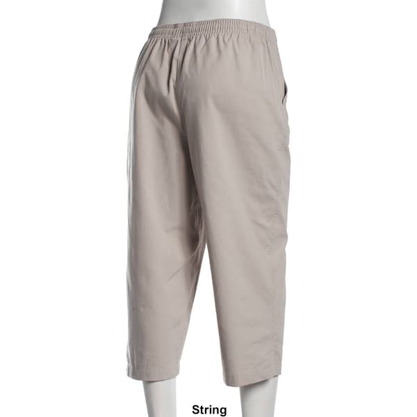 Petites Hasting &amp; Smith Drawcord Tie Pull-On Capris