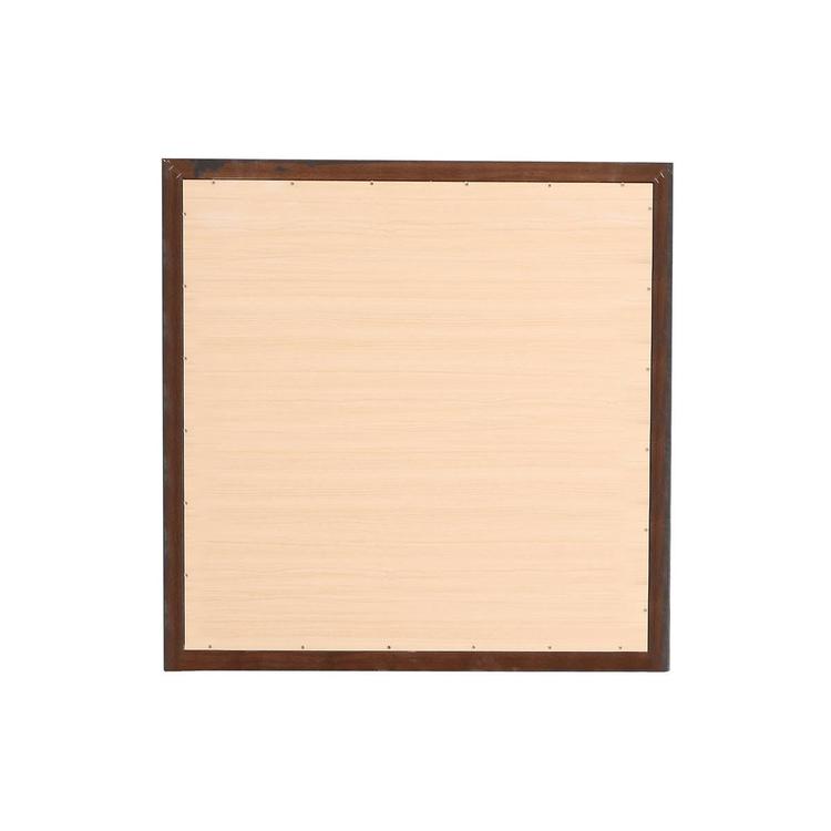 Passion Furniture Classic Square Framed Dresser Mirror - 36x36