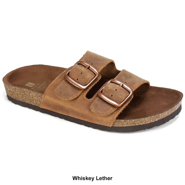 Womens White Mountain Helga Slide Footbed Sandals