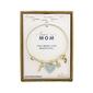 Shine 14kt. Gold Plated CZ Flower & Butterfly Heart Mom Bracelet - image 3
