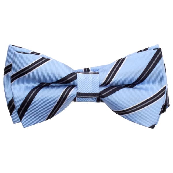 Boys Bill Blass Bow Tie - Light Blue - image 