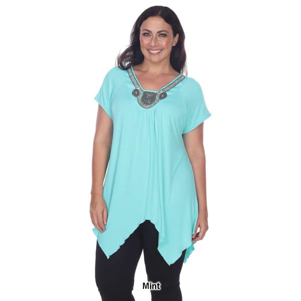 Plus Size White Mark Fenella Tunic