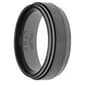 Mens Lynx Black Zirconium Ring - image 2