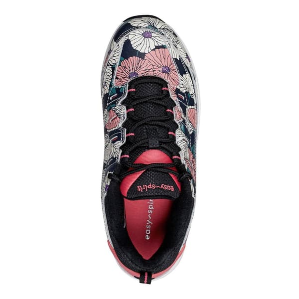Womens Easy Spirit Romy Floral Athletic Sneakers