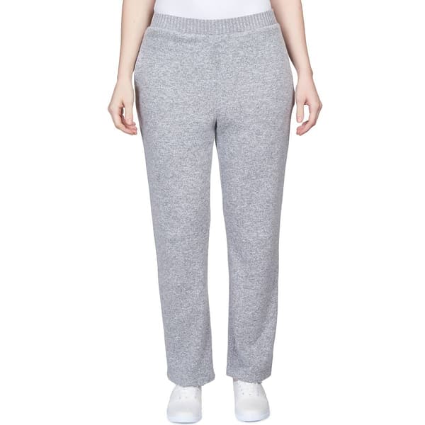 Womens Alfred Dunner Comfort Zone Knit Proportioned Pants - Short