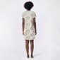 Womens Charmour Short Sleeve Floral Lace Trim V-Neck Nightshirt - image 2