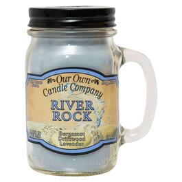 Our Own Candle Co. River Rock 13oz. Mason Jar Candle