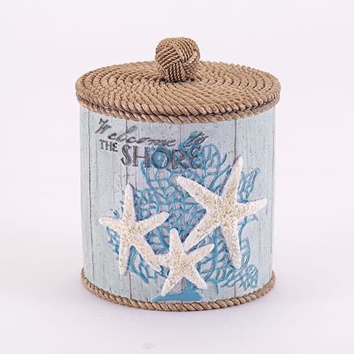 Avanti Beachcomber Bathroom Covered Jar - image 