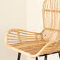 South Shore Balka Rattan Dining Chair w/ Armrests - Set of 2 - image 3