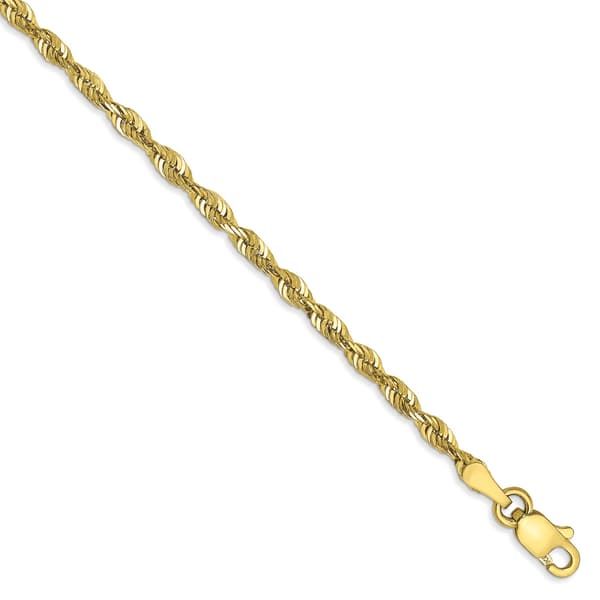 Gold Classics&#8482; 10kt. 2.50mm 20in. Extra-Light Rope Chain