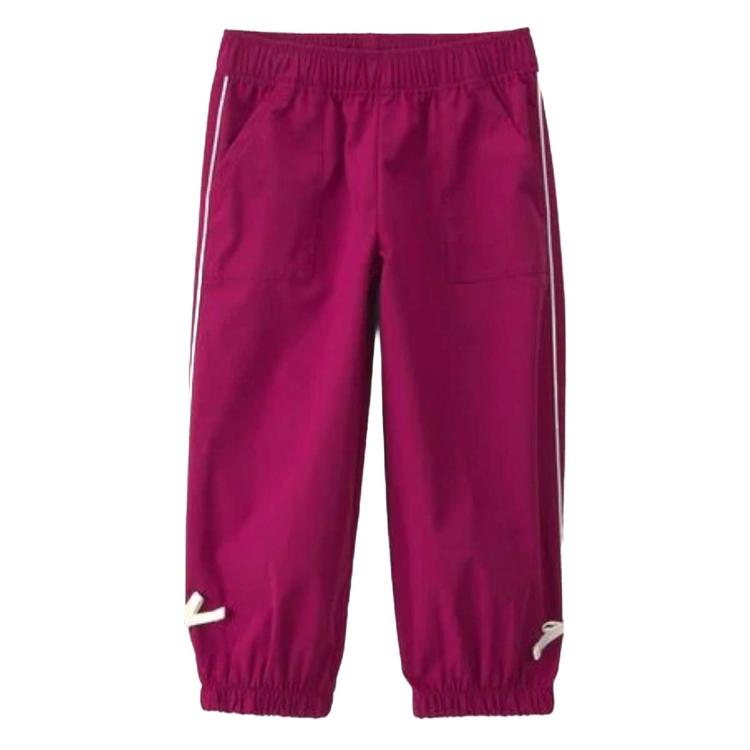 Toddler Girl Carter''s(R) Bow Cuff Poplin Joggers