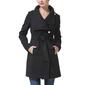 Womens BGSD Hooded Wool Trench Coat - image 1
