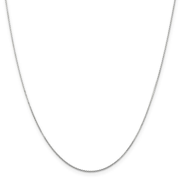 Gold Classics&#40;tm&#41; .80mm. White Gold Diamond Cut Necklace - image 