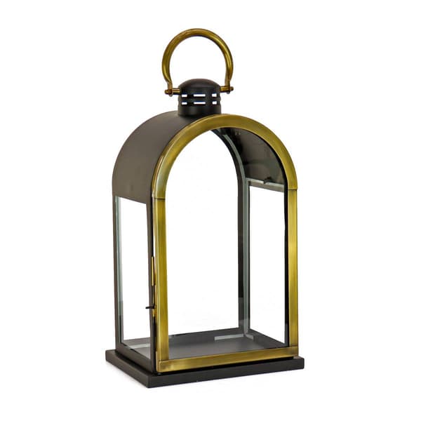 National Tree 22in. Antique Bronze Large Dome Lantern
